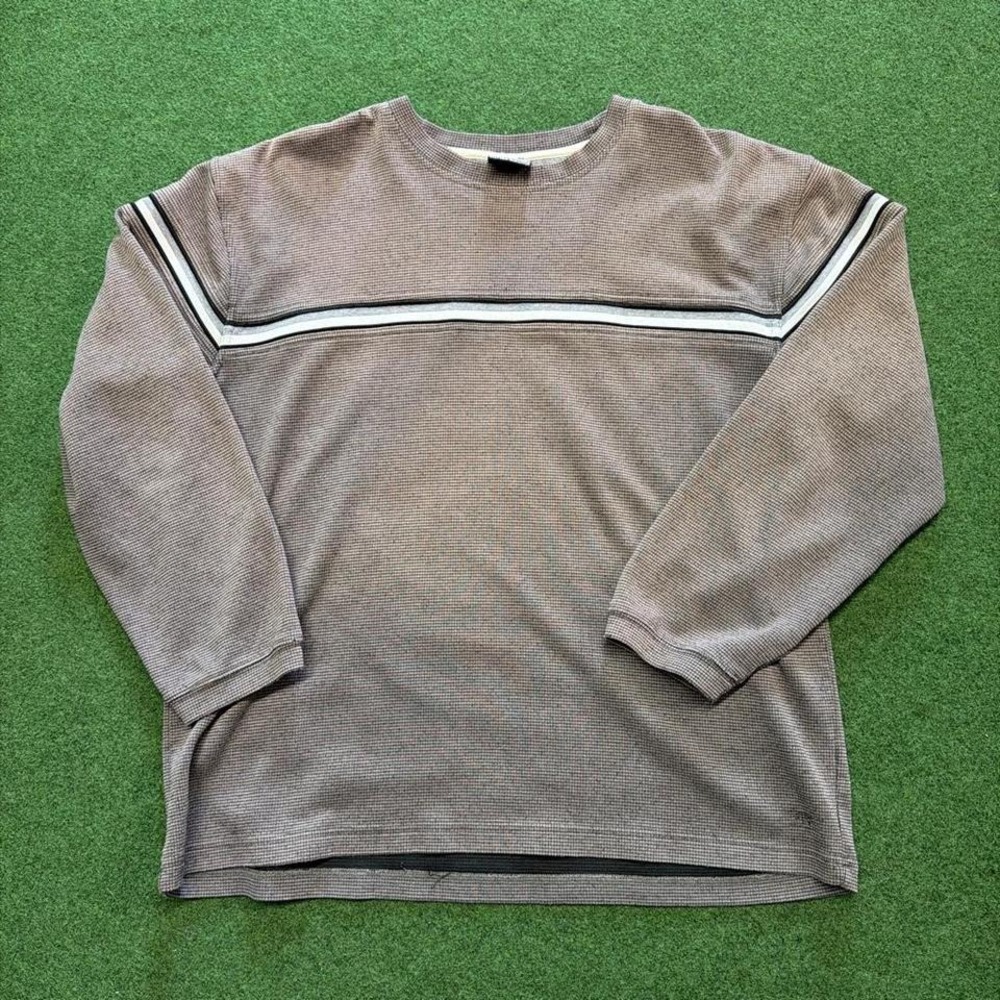 Vintage 1990s striped sun faded pullover striped vtg 1990s sweatshirt